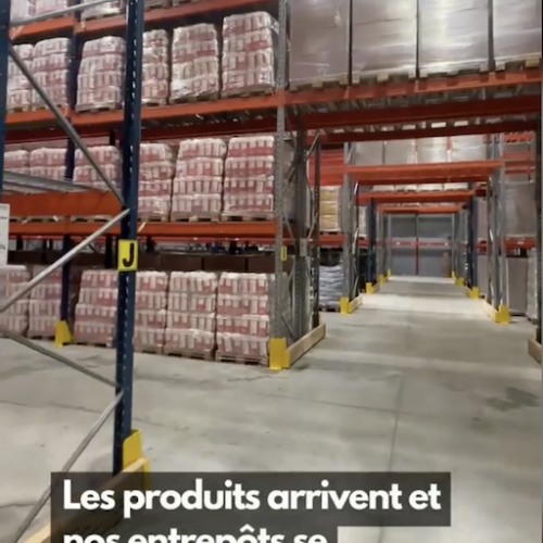 Les entrepôts d’AZ Food prennent vie : bientôt prêts à vous servir !